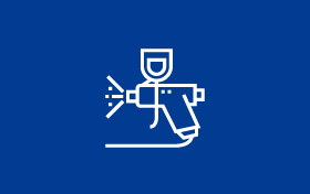 A generic square placeholder image with rounded corners in a figure.